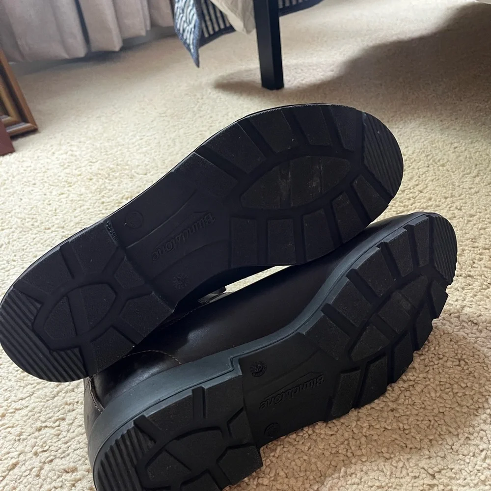 Blundstone Men's Dark Brown Leather Boots - Picture 5 of 6